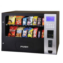 Le distributeur automatique de nourriture de boissons de casse-croûte avec 14 canaux